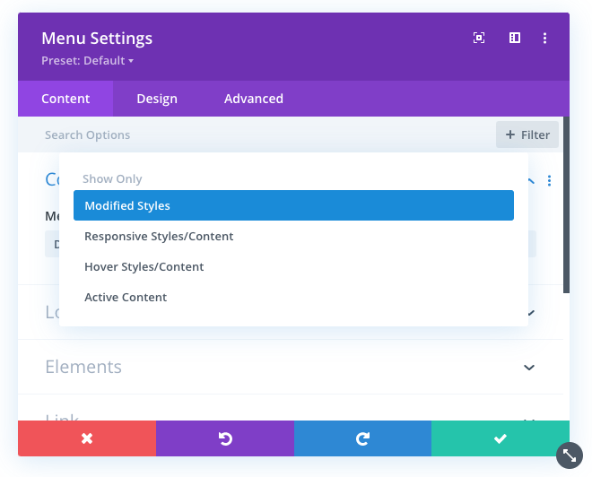 DiviWP Mobile Menu Transition