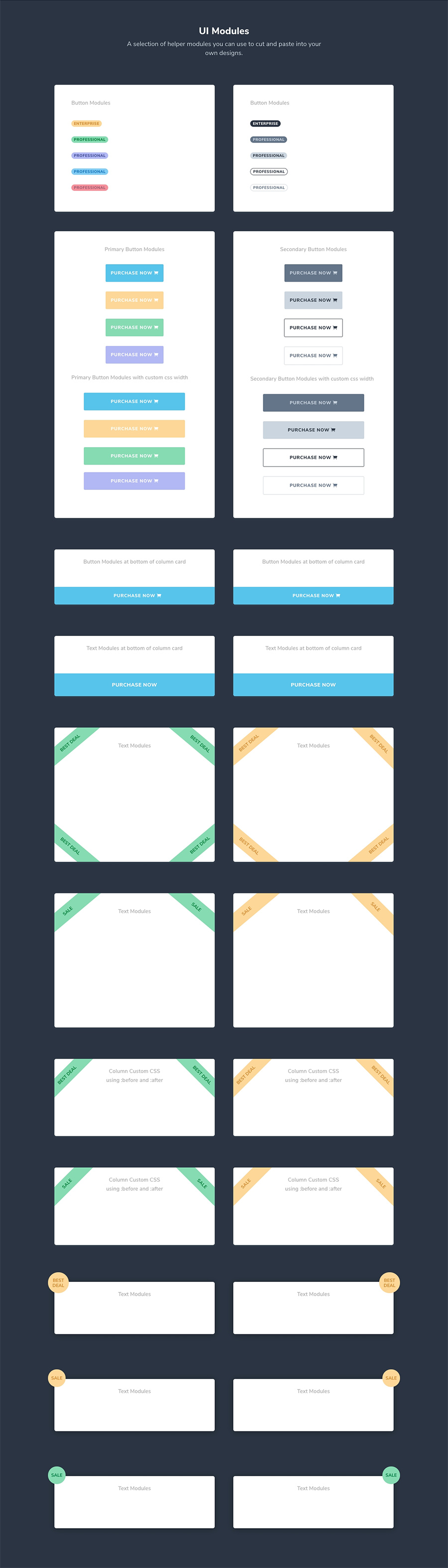 DiviWP Pricing Helper Modules