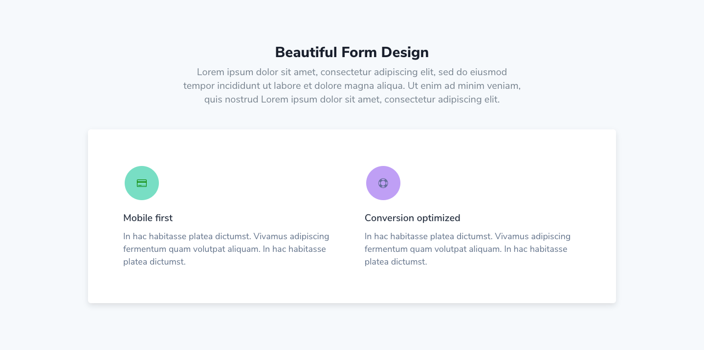 Blurb Section 8