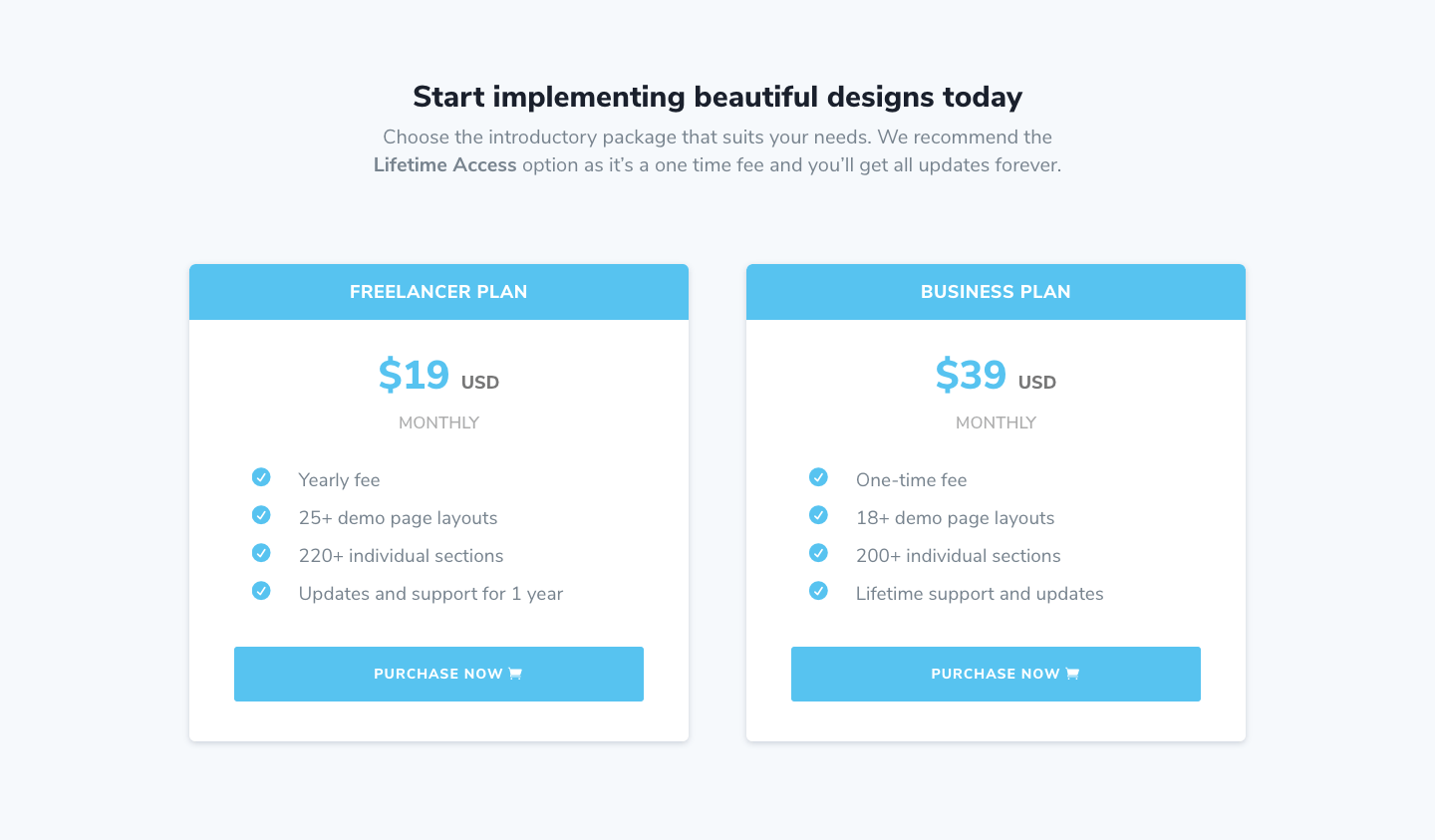 Pricing Section 14