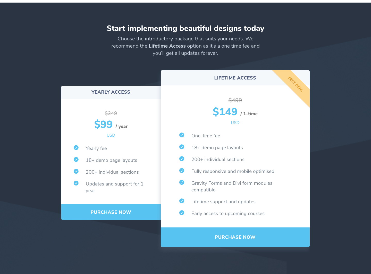 Pricing Section 3
