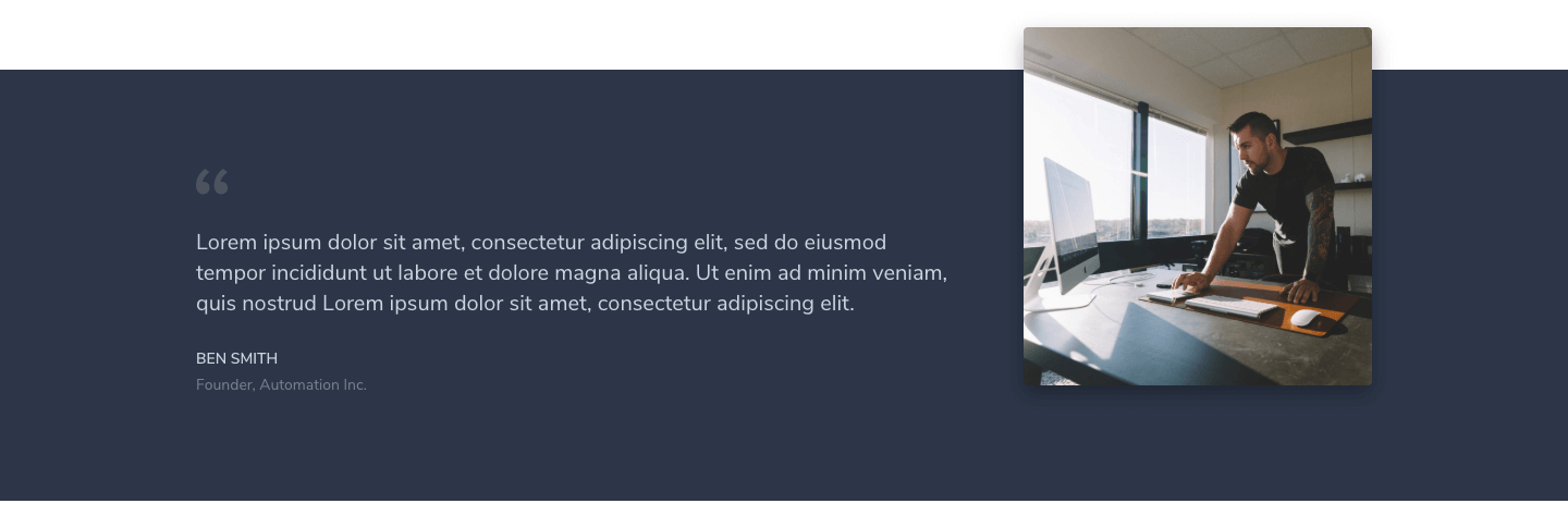Testimonial Section 3