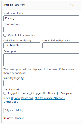 Finally, if you would like to keep the included styling for the last menu item button styles then you'll need to include the…