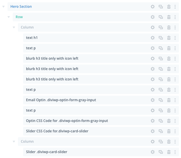Let's look at the above section via the Layer View below