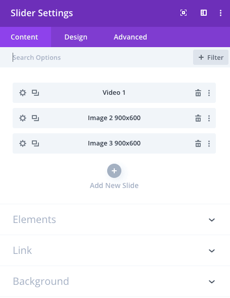 You can edit each slide like you normally would with Slider Module