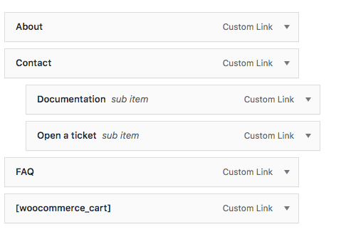 Click "Add to Menu" and the custom link will then be added to your menu of choice