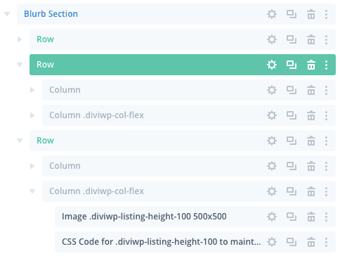 Let's look at the above section via the Layers View below