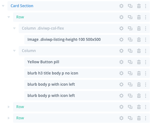 Let's look at the above section via the Layer View below