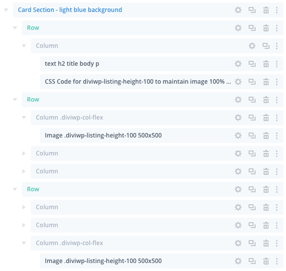 Let's look at the above section via the Layer View below