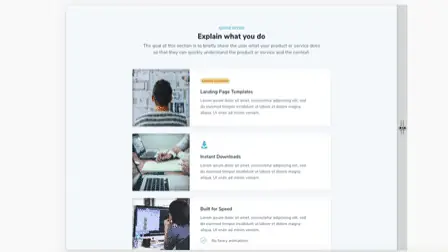 This means the "Card" interface is maintained at various browser sizes. Here is an example of this when testing the…