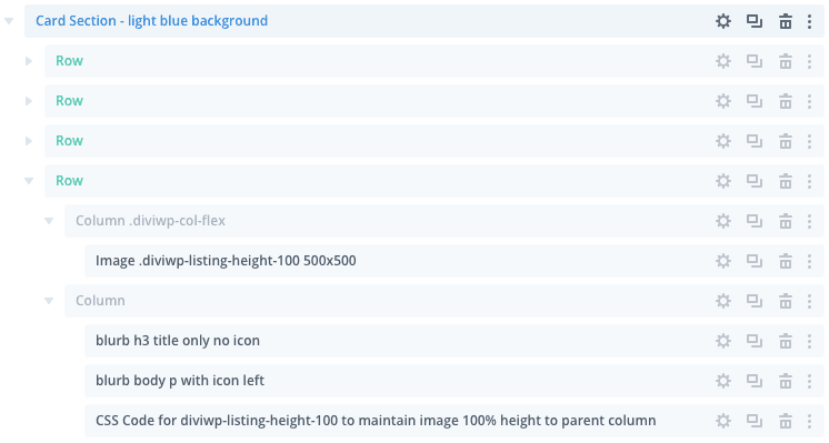 Let's look at the above section via the Layer View below