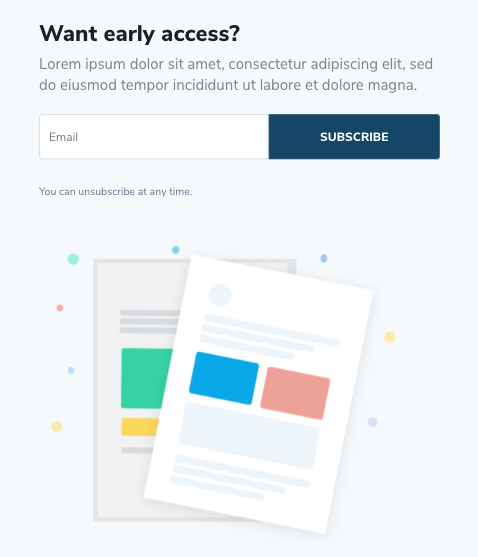 In the layers view above, you can see the Custom CSS module which is targeting the Email Optin Module with a custom class of…