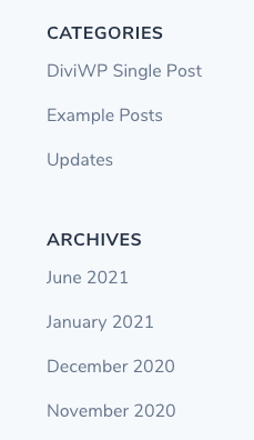 Sidebar Module using WordPress Widgets