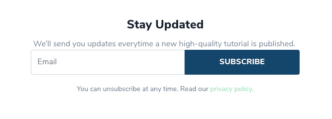 Optin Form CSS